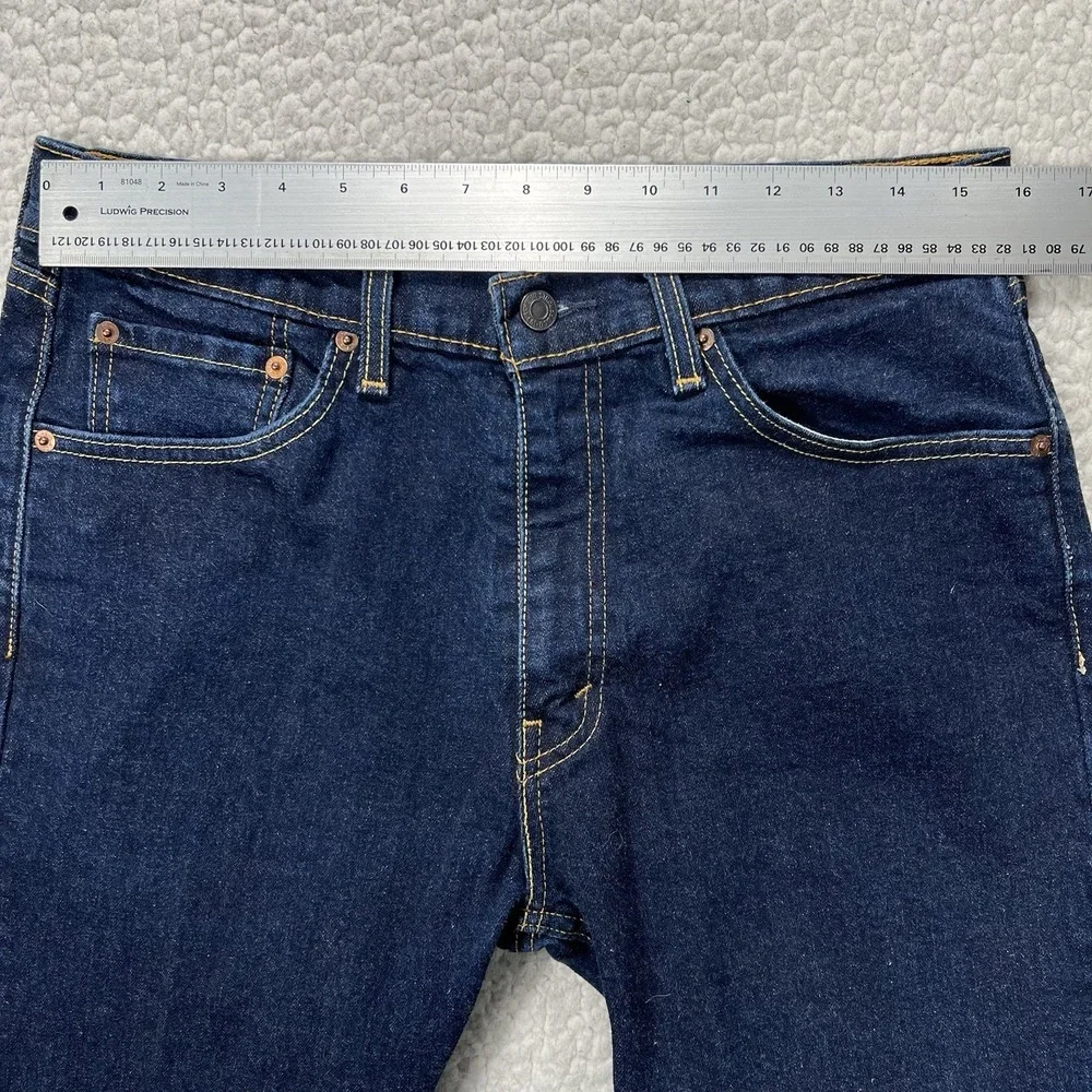 Levi's 505 Jeans Men's 33x30 (Actual 31x29.5) Streetwear Grunge Casual Denim‎